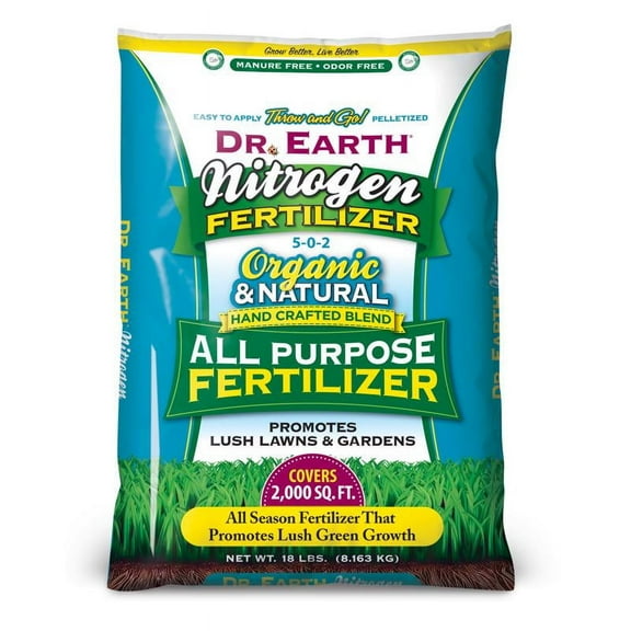 Dr. Earth 18 lbs. Super Natural Organic 5-0-2 Fertilizer  2000 sq. ft