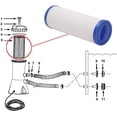 thumbnail image 3 of Spa Filter, Hot Tub Filters With Enhanced Filtration Accuracy And Improved Washability, Ensuring Safer, Odorless Water For A Relaxing Spa Experience (34.5Cm Length), 3 of 5