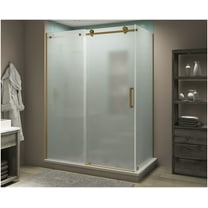 Aston Sen984fruw.Uc-563680 Coraline Xl 80" High X 56" Wide X 36" Deep Sliding Frameless