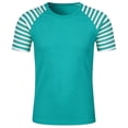 thumbnail image 4 of Mens Golf Polo Shirts Carnival Print Short Sleeve Breathable Mens Graphic T-Shirts,Mint Green,2XL, 4 of 4
