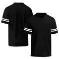thumbnail image 6 of Pajama Dress for Women, Long Nightgowns for Women, Womens Sleep Shirt, Women'S Nightgown Short Sleeve Sleep Shirt V Neck Nightshirts Cotton Loose Comfy Pajamas Dress Casual Sleepwear, Black L, 6 of 7