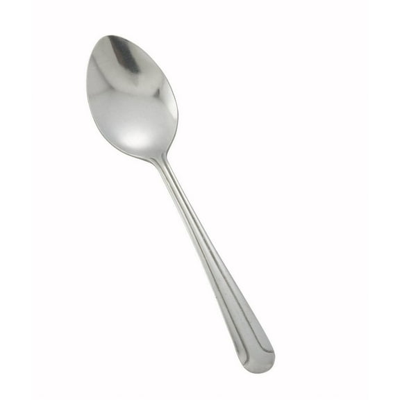 Winco 0014-03 12-Piece Dominion Heavy Weight Dinner Spoon Set, 18-0 Stainless Steel