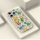 thumbnail image 4 of Elegante y protectora: cubierta de teléfono plateada esmerilada de doble capa con diseño gráfico vibrante para iPhone 15 Pro Max 14 13 12 Pro 11, 4 of 4