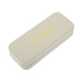 thumbnail image 2 of Estuche para Gafas Portátil Unique Bargains 1 Pc 6.34"x2.64"x1.34" Beige Gris, 2 of 5