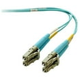 thumbnail image 2 of Belkin Fiber Optic Cable, 10GB/100GB Aqua Multimode LC/LC Duplex, 50/125 OM4, 2 of 2