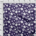 thumbnail image 2 of oneOone Rayon Purple Fabric Florals Sewing Craft Projects Fabric Prints By Yard 56 Inch Wide, 2 of 6
