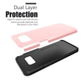 thumbnail image 5 of Galaxy S8 Plus Case, Dual Layer Protective Hybrid Armor Defender Case (Rose Gold), 5 of 8