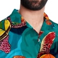 thumbnail image 5 of Turtle Seamless Men's Short Sleeve Shirts, Casual, Printed, Button Down, Beach Shirt - Spread Collar Tops for Summer Beach Fun, 5 of 6