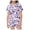 Purple*, variant on RUTAYY Girls Pajama Set Halloween Cartoon Graphic Short Sleeve Top Shorts Kids Sleepwear, Black