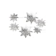 thumbnail image 2 of 1 Set Christmas Decorations Funny Exquisite Simple Style Stereo Indoor Hanging Prop Festival Adornment Decor for Scene Layout Silver, 2 of 6