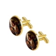 thumbnail image 2 of Thanksgiving Stylish Stainless Steel Shirt Cufflinks for Formal Attire, Wedding, and Business Meetings, 2 of 6