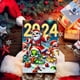 thumbnail image 2 of Caja ciega navideña de Adviento, calendario de cuenta regresiva de Adviento navideño, cuenta regresiva de 24 días, colgante de bebé dragón navideño, 2 of 5