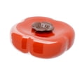 thumbnail image 2 of yuksok Creative Dried Fruit Plate Persimmon Shape Food Storage Box Serving Tray Platter, 2 of 9