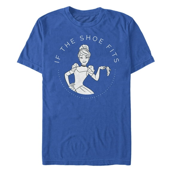 Men's Cinderella If the Shoe Fits Graphic T-Shirt