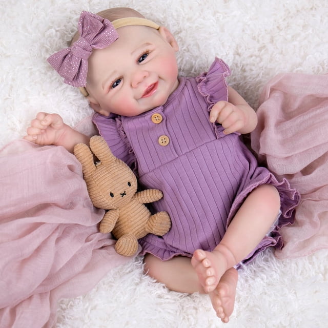 Muñeca Reborn UOFTKIZ Lifelike de 50 cm con kit de alimentación para más de 3 años
