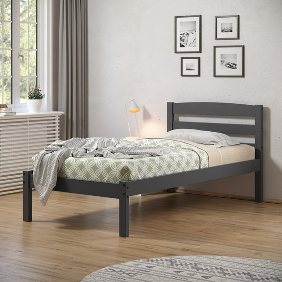 Donco Kids Econo Scandinavian Twin Dark Grey Bed