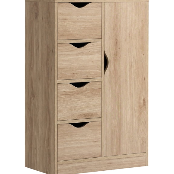 Bathroom Floor Cabinet with Drawers and Shelf / Sturdy Build for Heavy - Duty Storage