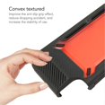 thumbnail image 5 of Game Console Protective Cover TPU Drop Protection Protective Case Heat Dissipation Back Cover for Switch Black Red, 5 of 5
