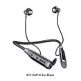 thumbnail image 4 of Injueey Auricular colgante de cuello ABS, compatible con Bluetooth, reemplazo de Control de botón, auriculares deportivos, reproductor de Cables de audio/vídeo Negro Tipo 1, 4 of 6