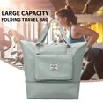 thumbnail image 4 of Bolsa de viaje de deporte plegable de gran capacidad impermeable para mujer (Verde) JShteea  Para Estrenar, 4 of 6