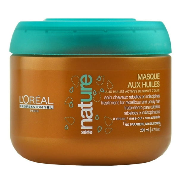 L'oreal Serie Nature Hair Masque Aux Huiles - Size : oz L'oreal Serie Nature Hair Masque Aux Huiles - Size : oz