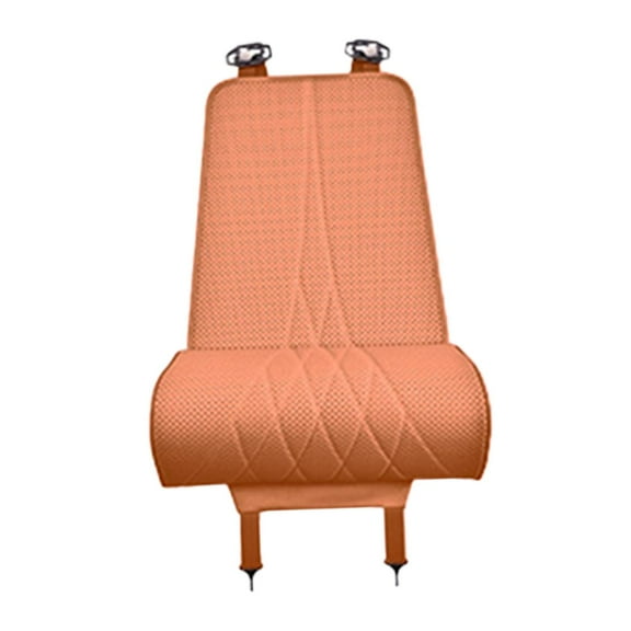 funtasica Car Leg Extender 40x62cm Car Seat Cushion for Home Seating Trucks Buses Ochre brown