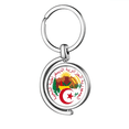 thumbnail image 1 of Alger Algérie Emblème National Rotation Porte-Clés Porte-Clés en Métal, 1 of 2