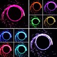 thumbnail image 1 of Látigo de fibra óptica LED de 6 pies, Light Up Rave Toys EDM Flow Dance Festival Firework Firework, 1 of 2