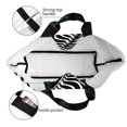 thumbnail image 4 of Disketp Optical Zebra Illusion Bolsa Tote Estampada para Mujer, Bolso de Hombro y de Mano para Compras y Viajes, 4 of 8
