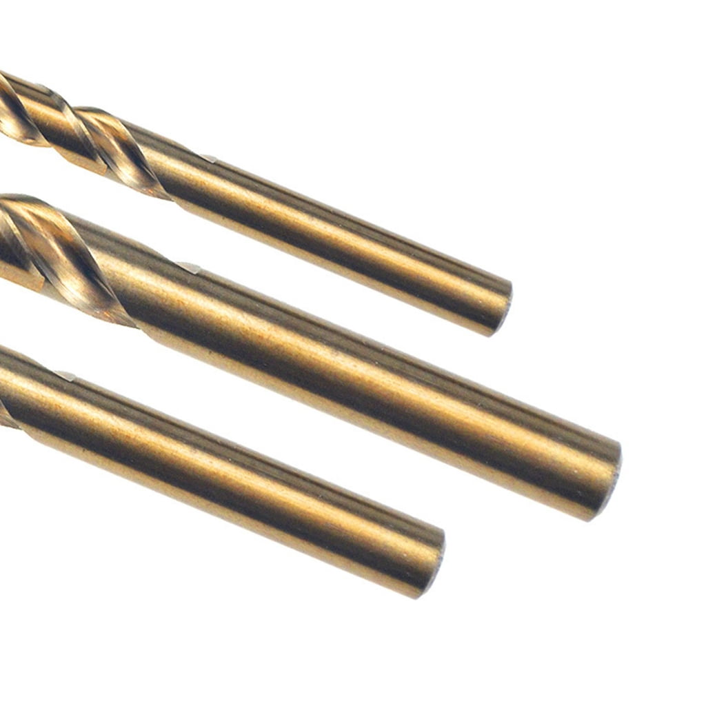 MOMOJIA Professional M35 Twists Drill Bit Set for Stainless Steel Metal 3-14mm Diameter