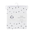 thumbnail image 5 of Modern Moments By Gerber Baby & Toddler Boy Ultra Soft Playard Sheet, Black Triangles, 5 of 6