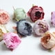 thumbnail image 3 of 10 cabezas de rosas y peonías artificiales de seda para decoración de bodas y fiestas. Mezclado, 3 of 7