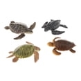 thumbnail image 2 of 4pcs Realistic Sea Animal Turtles Figures Marine Creatures Bath, 2 of 6