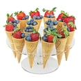 thumbnail image 2 of 16 Hole Ice Cream Cone Holder, Cupcake Holder, 2 of 4