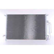 A/C Condenser Compatible with 2003-2011 Saab 9-3 Aero 2.0L 2.8L L4 V6 Turbo 12793296 12793695 Direct Fit OEM Replacement