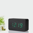 thumbnail image 3 of LED Digital Electronic Alarm Clock Backlight With Calendar Voice Control Mute, 3 of 7