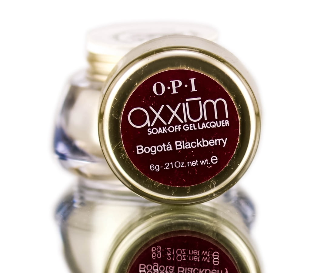 OPI - OPI Axxium Soak-Off Gel Lacquer Nail Polish (Color : Bogota Blackberry) - Walmart.com ...