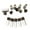 13mm, variant on 10 Pieces Billiard Cues Tips Replacement with White Pool Cue Ferrules, Screw On Pool Cue Tips Pool Tips Sets