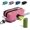 Pink, variant on Dog Poop Bag Dispenser and Treat Holder for All Leashes. 2 Waterproof Pouches for Pet Waste Bags and Dog Walking Accessories + 1 Free Roll. Leashrr 2.0