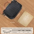 thumbnail image 2 of Large Bible Cover Case for Women with Shoulder Strap,Durable Carrying Case for Church Bible Bag Ideal Christian Gifts for Women,Black, 2 of 7