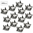 thumbnail image 2 of FAGINEY 400 Sets 4MM-7MM DIY Leathercraft Spike Rivets Square Spike Studs Bags Shoes Belt Accessories,Spike Rivets,DIY Leathercraft Rivets, 2 of 7