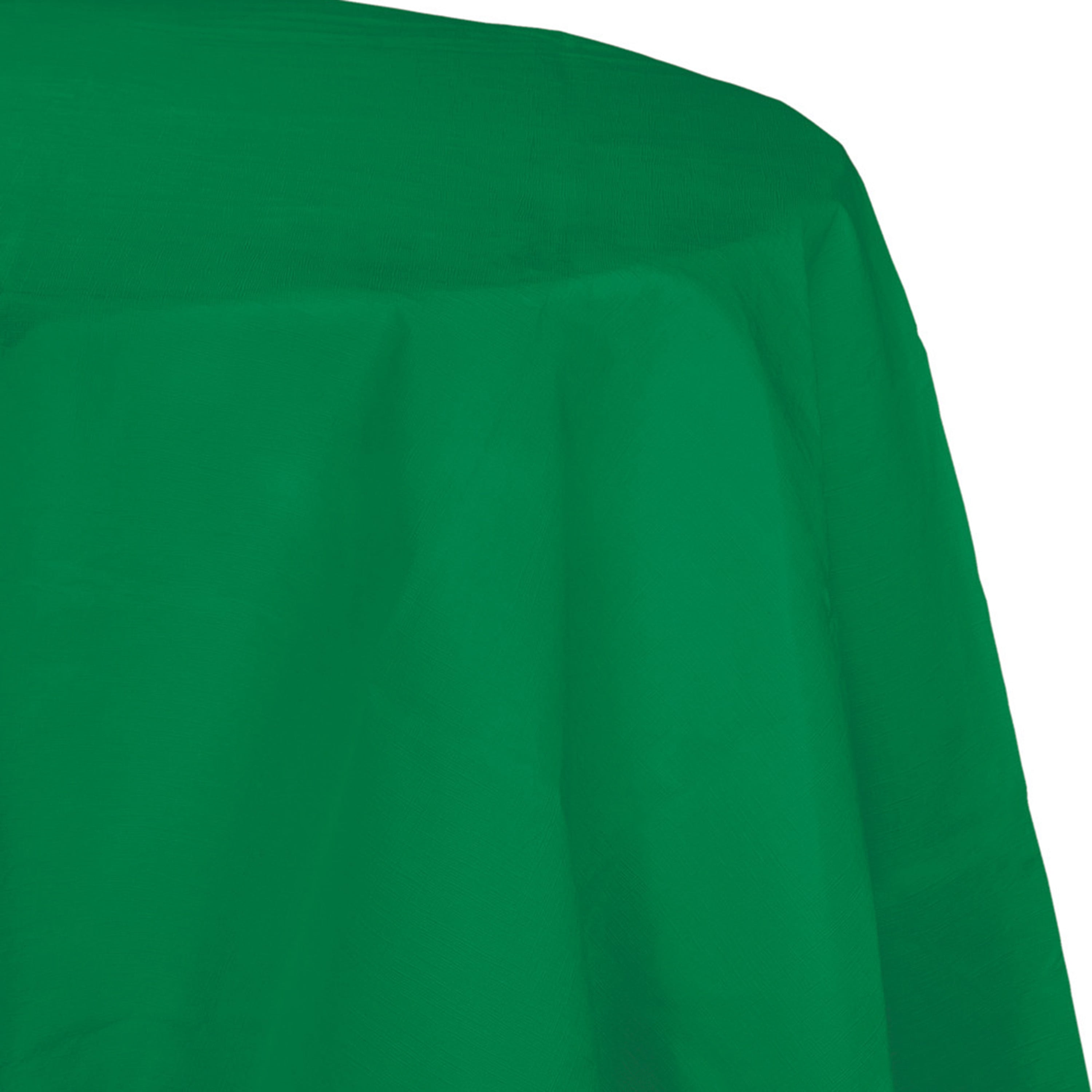 Emerald Green Octy Round Tablecloths, 3 Count