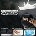 thumbnail image 3 of BestMassage 28" Wide Portable&Foldable Massage Table w/Free Carry Case Chair Bed Spa Facial,Black, 3 of 7