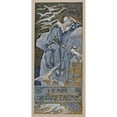 thumbnail image 2 of Luc-Olivier Merson 10x18 Gold Ornate Wood Frame and Double Matted Museum Art Print Titled - The Sea of ​​Brittany (1895-1907), 2 of 4