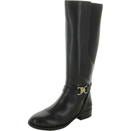 

INC Womens Faron Faux Leather Round Toe Mid-Calf Boots