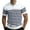 White, variant on VEKDONE Men's Stripe Shirts Short Sleeve Knit Textured Color Block Shirt Tops Summer Collar V-Neck Loose Fit Golf Shirts Red M