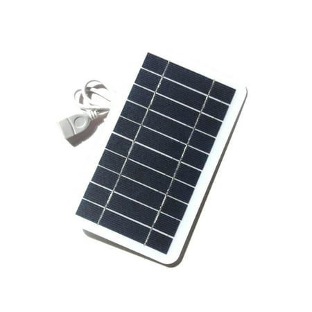 

2W 5V 400MA Solar Panel USB Charging Controller for Outdoor Emergency Phone MP3 PAD Battery Charge Portable Bank