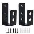 thumbnail image 1 of Useful Door Barricade Brackets Stopper For Home Barn Shed Garage Warehouse, 1 of 5