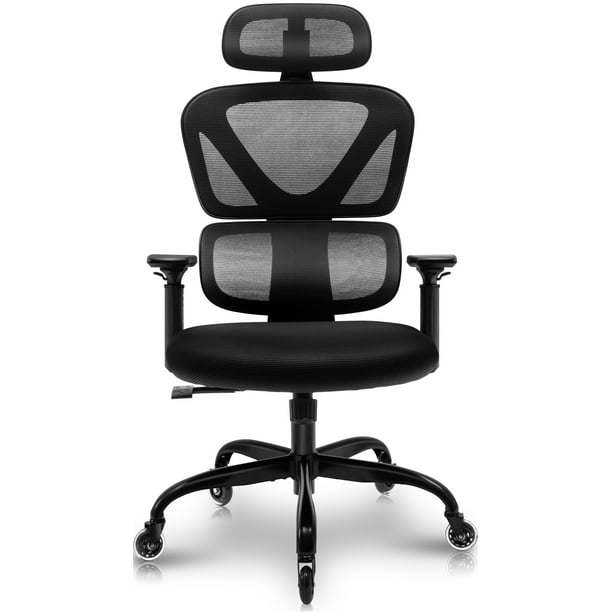 AMZFUN Office Chair, Ergonomic Desk Chair with Lumbar Support, High