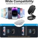 thumbnail image 5 of Alloy Folding Magnetic Car Phone Holder,2023 New Magnetic Phone Holder for Car, 360 Rotatable Universal Magnetic Cell Phone Mount (Black), 5 of 5
